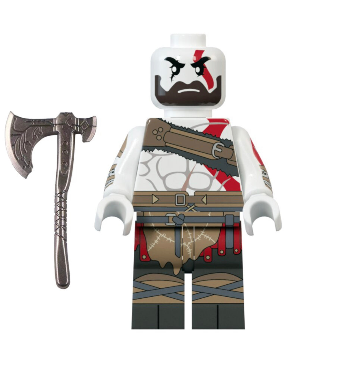 ♥️♥️MINIFIGURE GOD OF WAR UNIVERS : KRATOS ♥️♥️ Custom