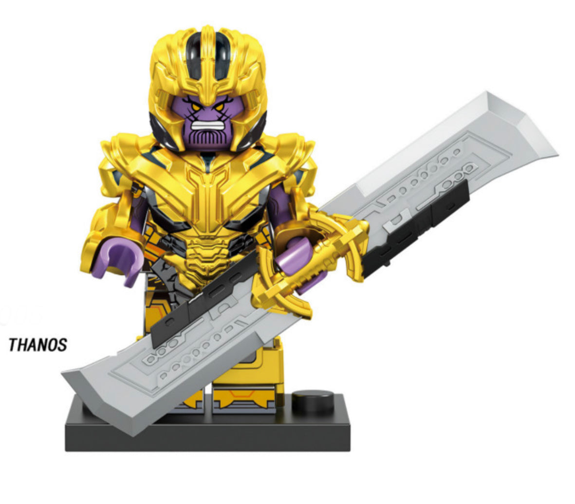 ♥️♥️♥️MINIFIGURE MARVEL UNIVERS: AVENGERS "THANOS" ♥️♥️♥️custom