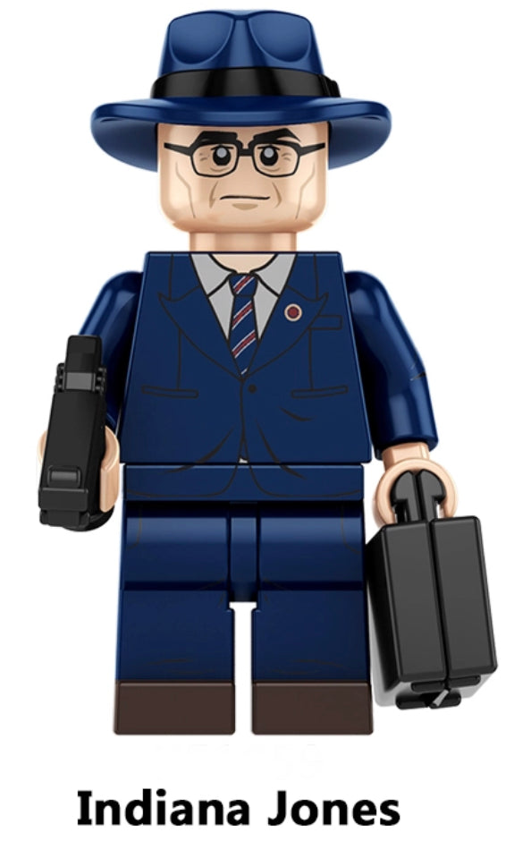 MINIFIGURE INDIANA JONES AND THE DIAL OF DESTINY "Dr Jones" Custom