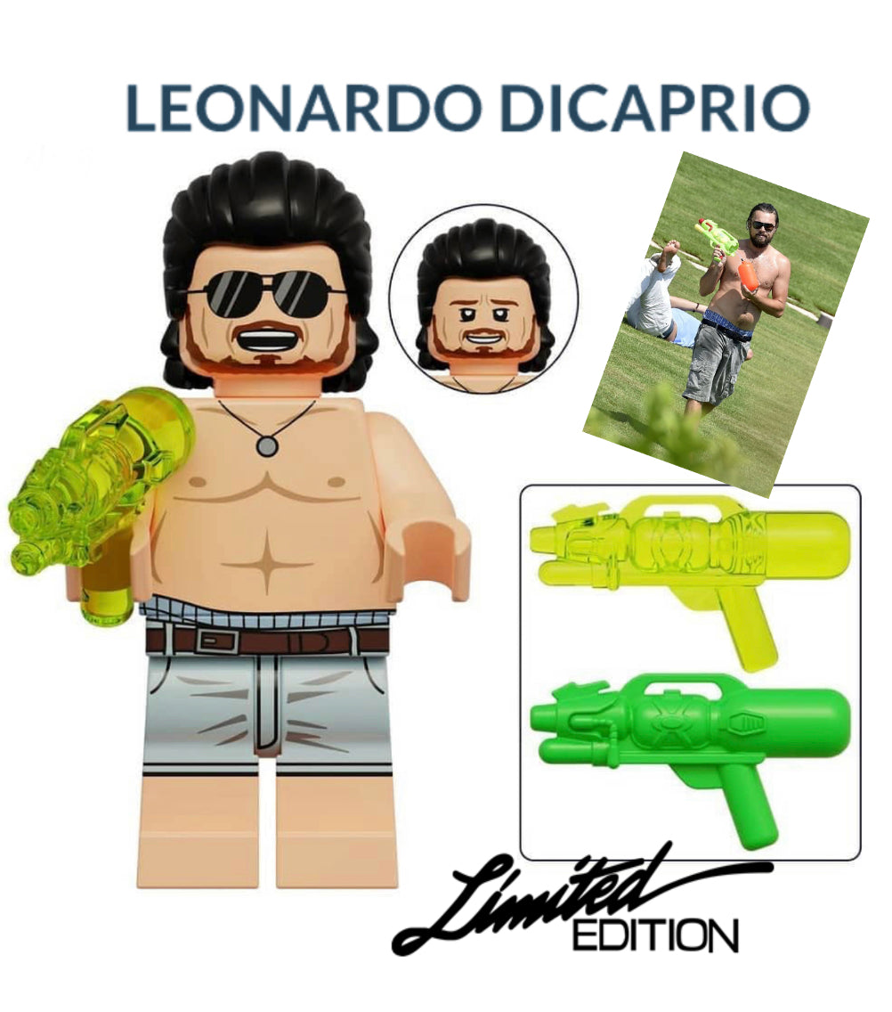 MINIFIGURE : LEONARDO DICAPRIO custom – ZedBrick