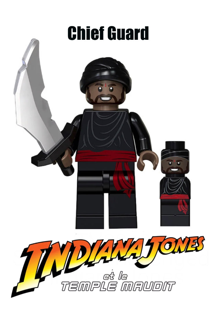 MINIFIGURE INDIANA JONES: CHIEF GUARD custom
