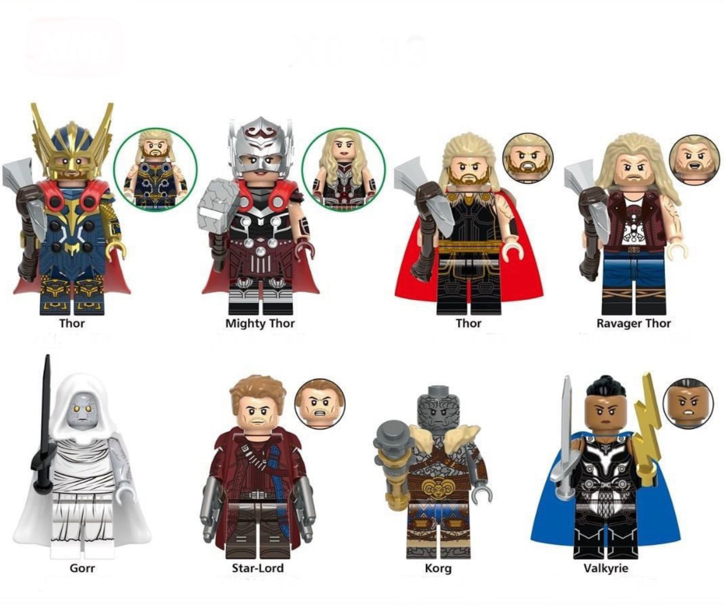 MINIFIGURE MIGHTY THOR "THOR LOVE AND THUNDERBOLT"Custom