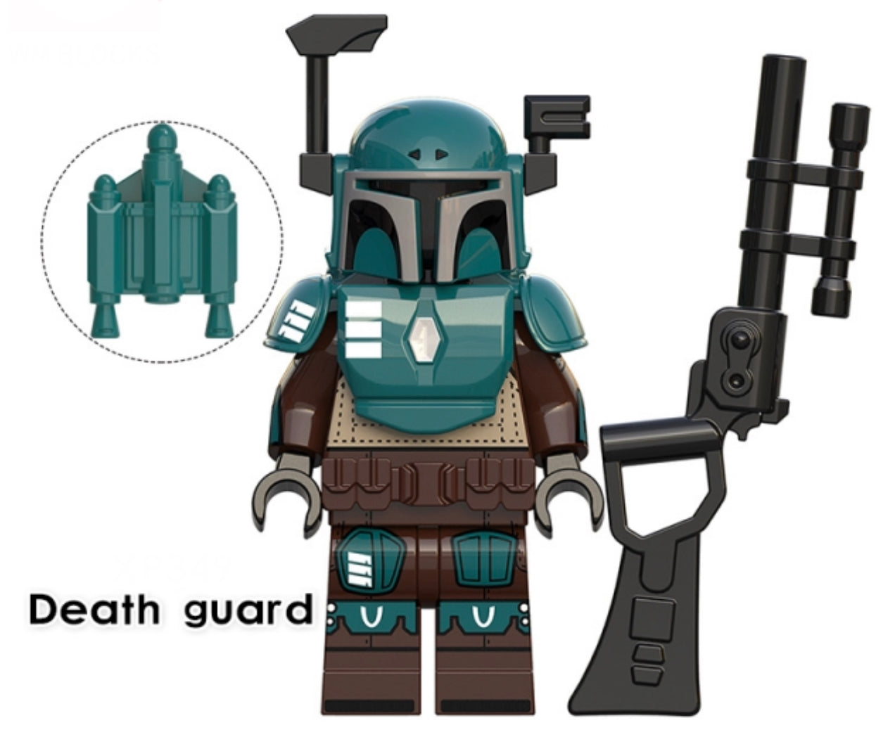 MINIFIGURE STAR WARS UNIVERS: DEATH WATCH GUARD MANDALORIAN custom