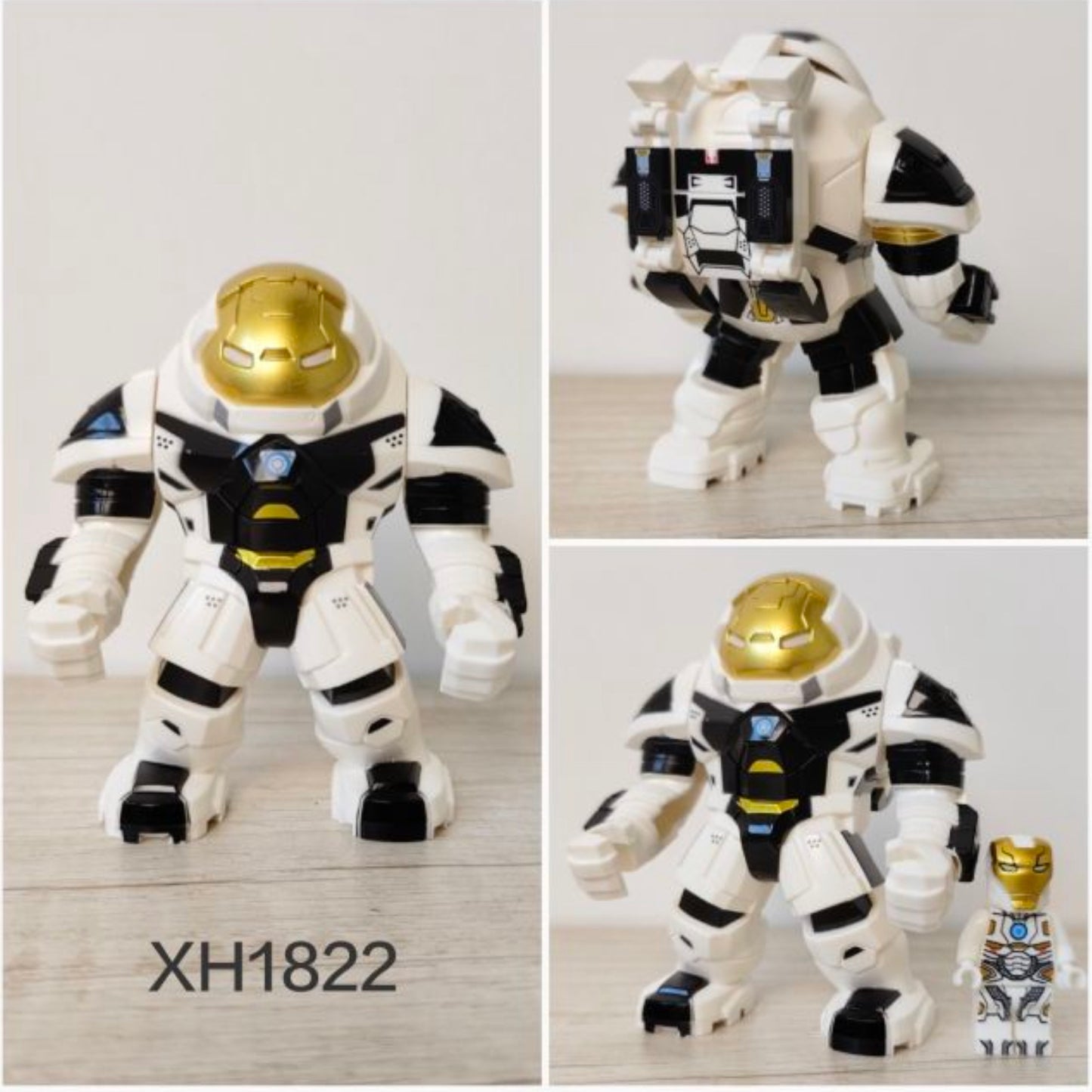 ♥️♥️♥️BIG MINIFIGURE DE 2022 MARVEL UNIVERS: HULKBUSTER MK39 Custom♥️♥️♥️