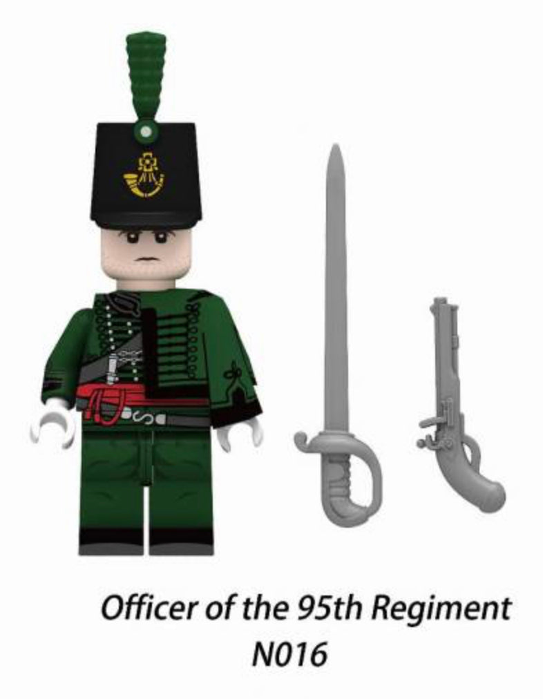 MINIFIGURE OFFICER OF THE 95th RÉGIMENT Custom