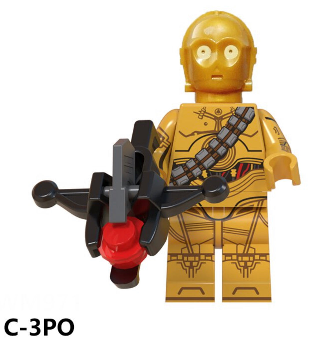 MINIFIGURE STAR WARS UNIVERS : C3PO "RISE OF SKYWALKER" CUSTOM