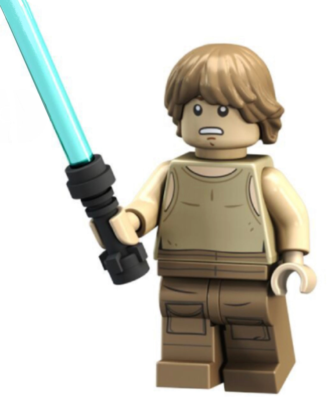 MINIFIGURE LUKE SKYWALKER (DAGOBAH)CUSTOM – ZedBrick