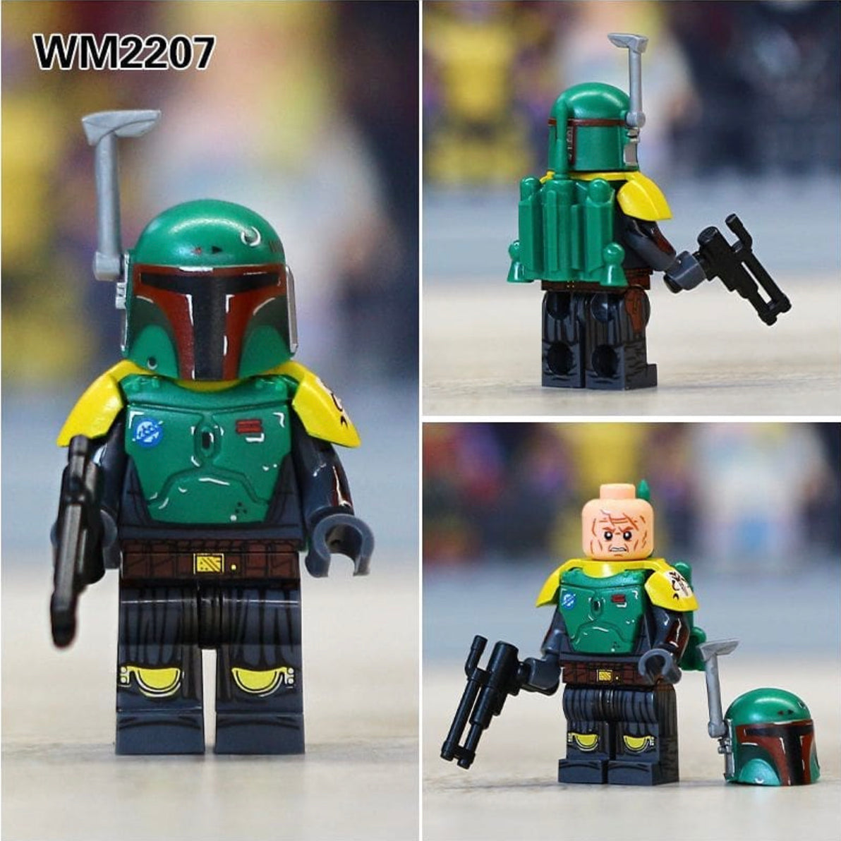 MINIFIGURE  BOBA FETT version clean custom