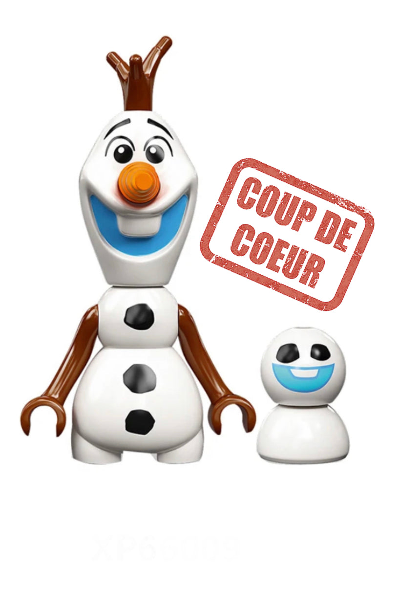 MINIFIGURE DISNEY UNIVERS: LA REINE DES NEIGES "Olaf" FROZEN custom