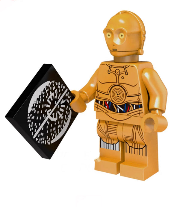MINIFIGURE STAR WARS UNIVERS: C-3PO PROTOCOL DROID custom