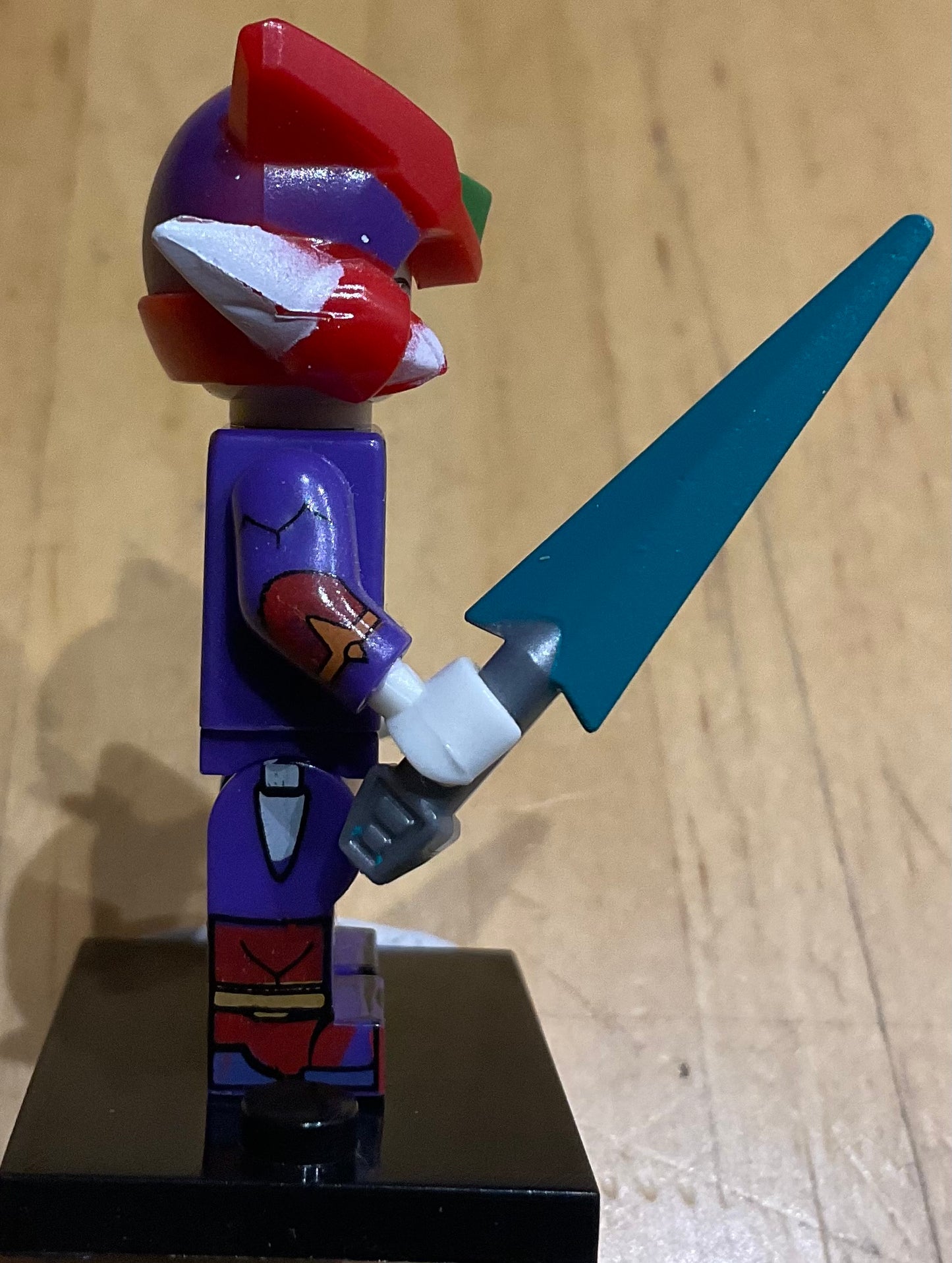 MINIFIGURE MEGAMAN Custom"VINTAGE COLLECTION"⚠️Dernière pièce⚠️