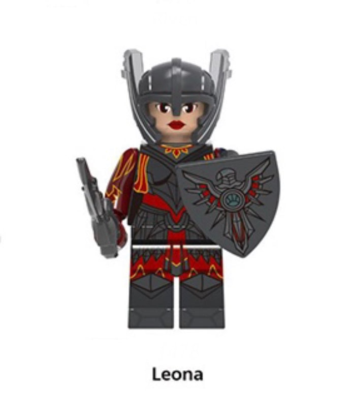 MINIFIGURE LEAGUE OF LEGENDS "Leona" custom