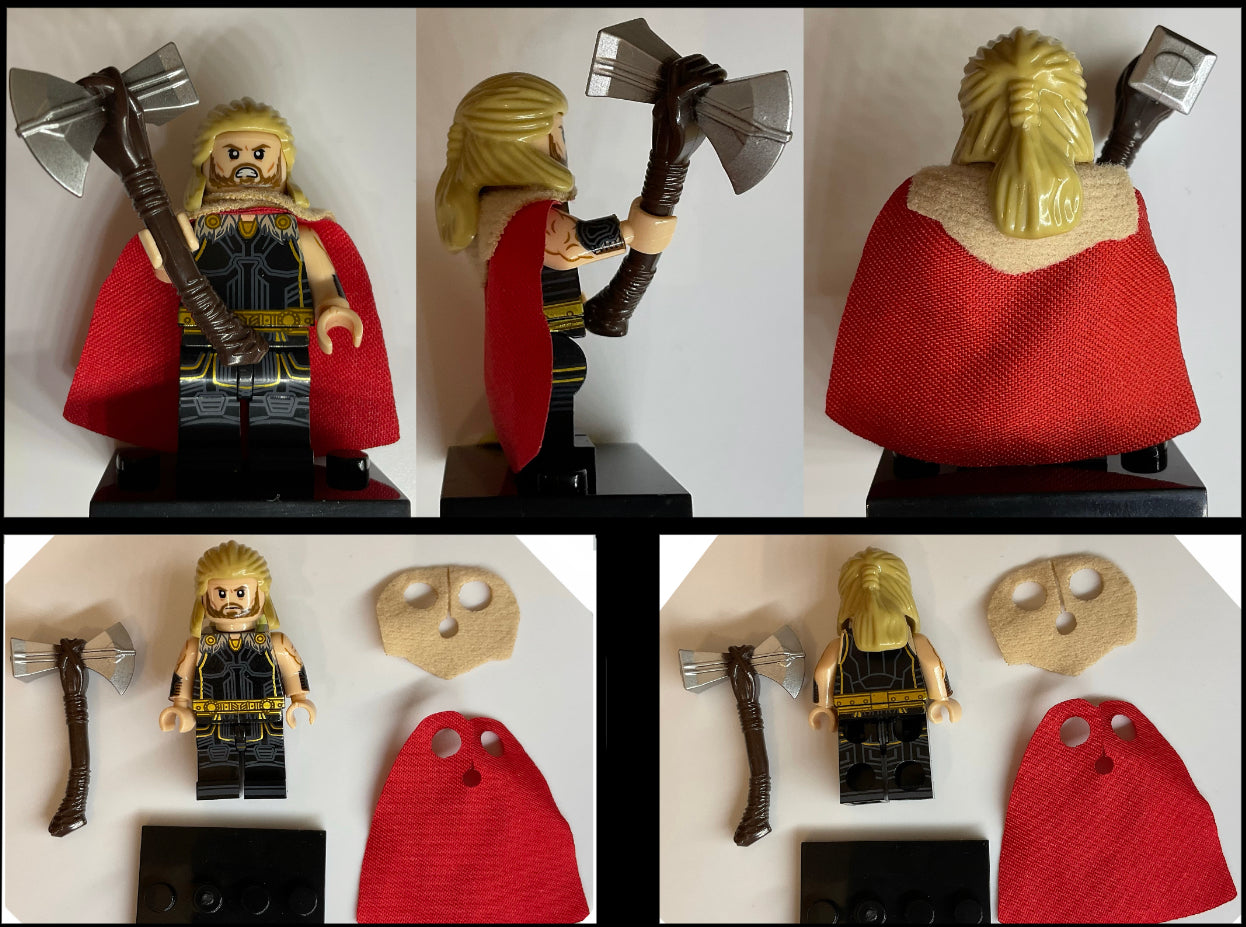 MINIFIGURE THOR "THOR LOVE AND THUNDERBOLT"Custom