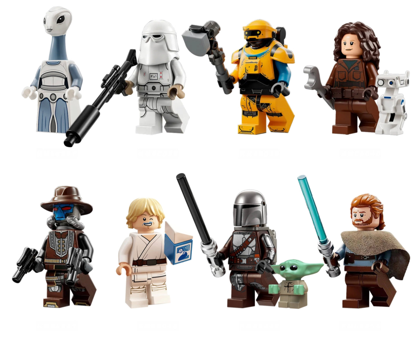 ♥️♥️♥️MINIFIGURE STAR WARS UNIVERS: OBI-WAN KENOBI ♥️♥️♥️custom