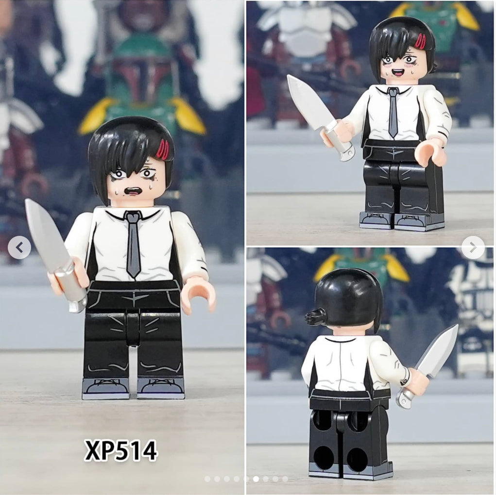 MINIFIGURE CHAINSAW MAN "KOBENI" Custom
