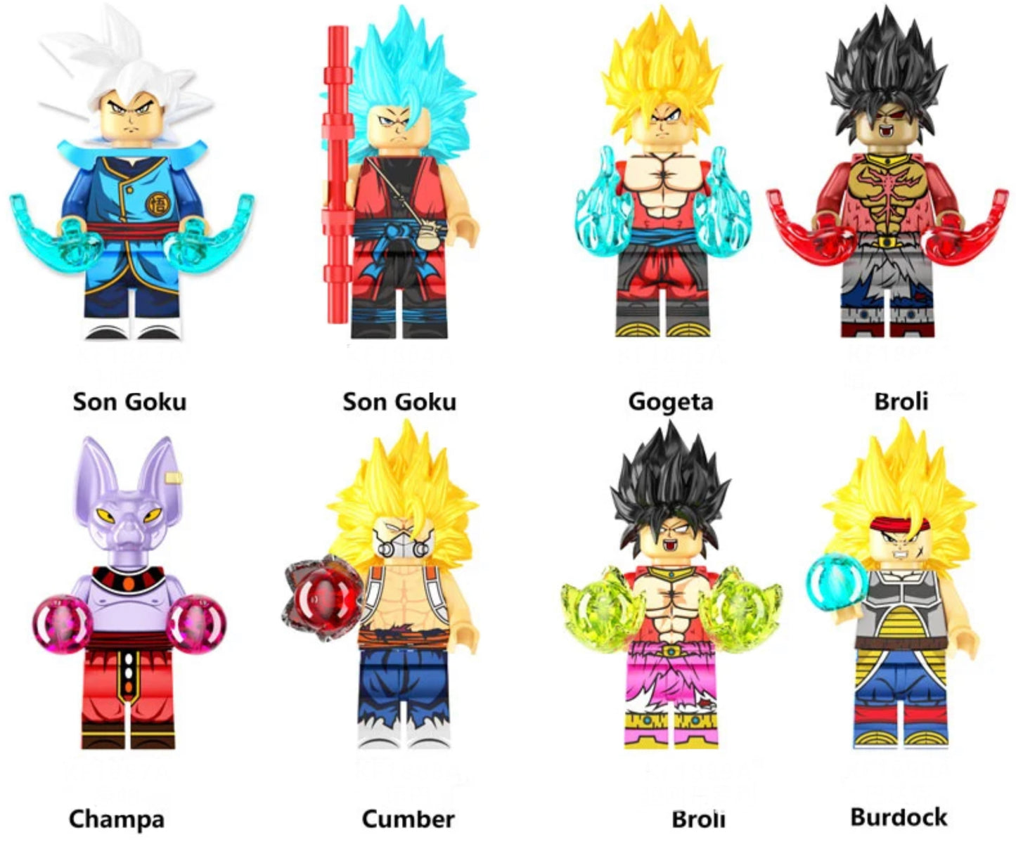 MINIFIGURE DBZ "CUMBER" Custom