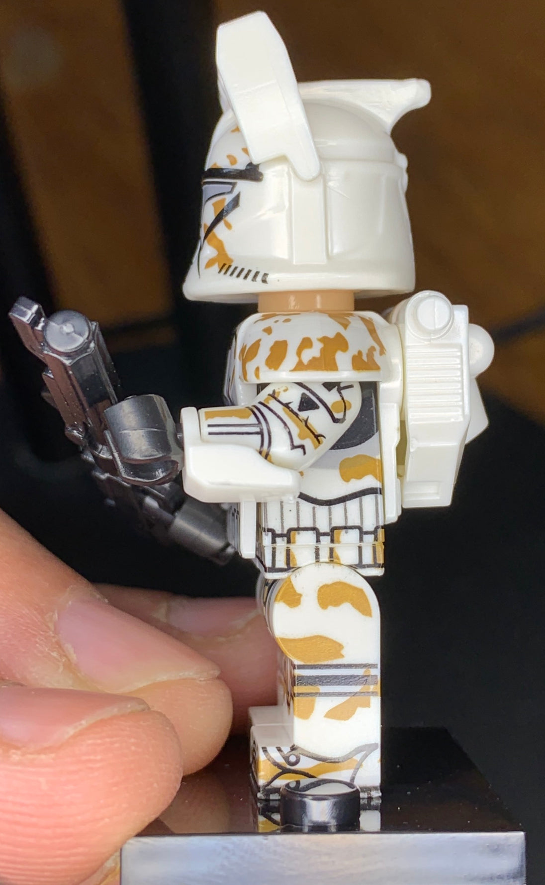 ⚠️DIFFICILE À TROUVER ⚠️MINIFIGURE STARWARS UNIVERS: CLONE DESERT SOLDIER CUSTOM