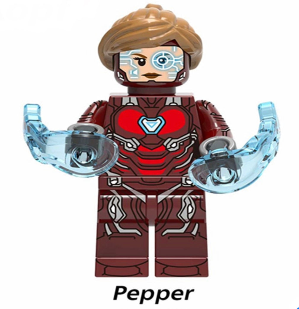 MINIFIGURE MARVEL UNIVERS: PEPPER POTTS CUSTOM