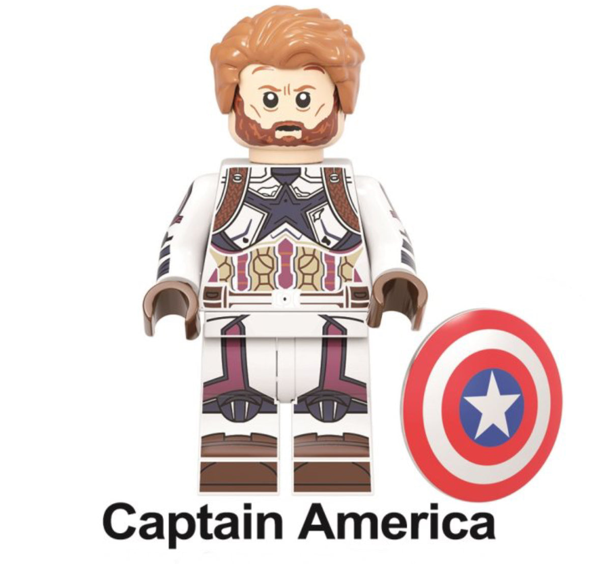 MINIFIGURE CAPTAIN AMERICA custom