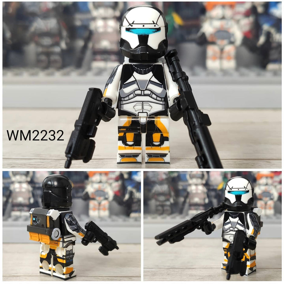 MINIFIGURE STAR WARS UNIVERS: RÉPUBLIC COMMANDO SCORCH custom