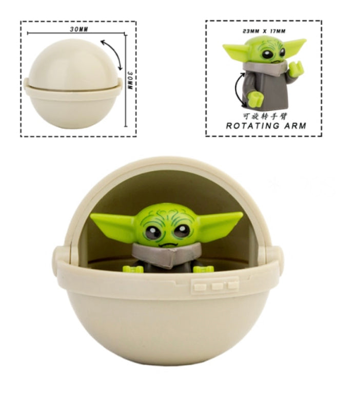 MINIFIGURE STAR WARS UNIVERS: "THE MANDALORIAN" GROGU Version 1 CUSTOM