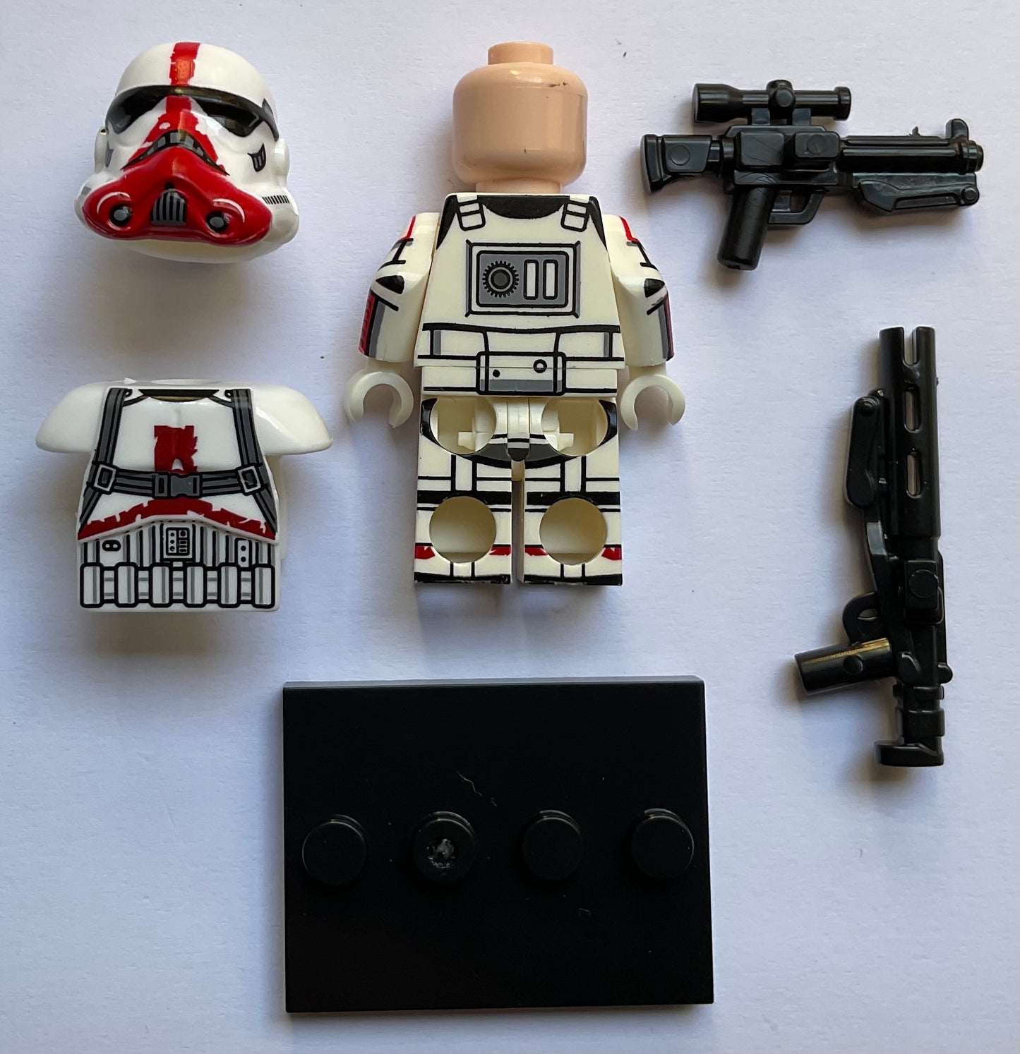 MINIFIGURE STAR WARS UNIVERS: INCINERATOR STORMTROOPER custom