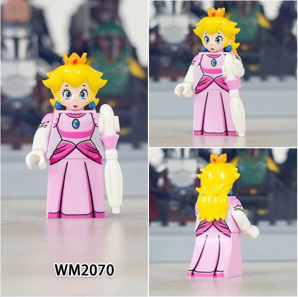 MINIFIGURE MARIO BROS UNIVERS: PRINCESS PEACH custom