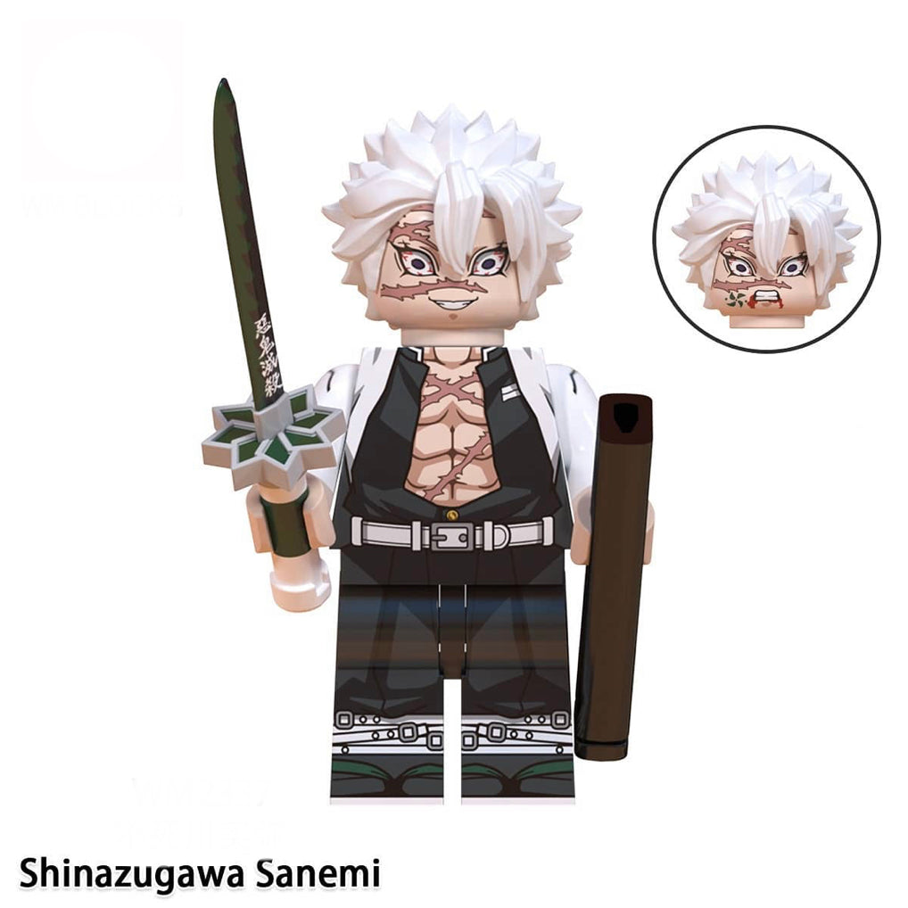 MINIFIGURE DEMONS SLAYER Shinazugawa Sanemi Custom