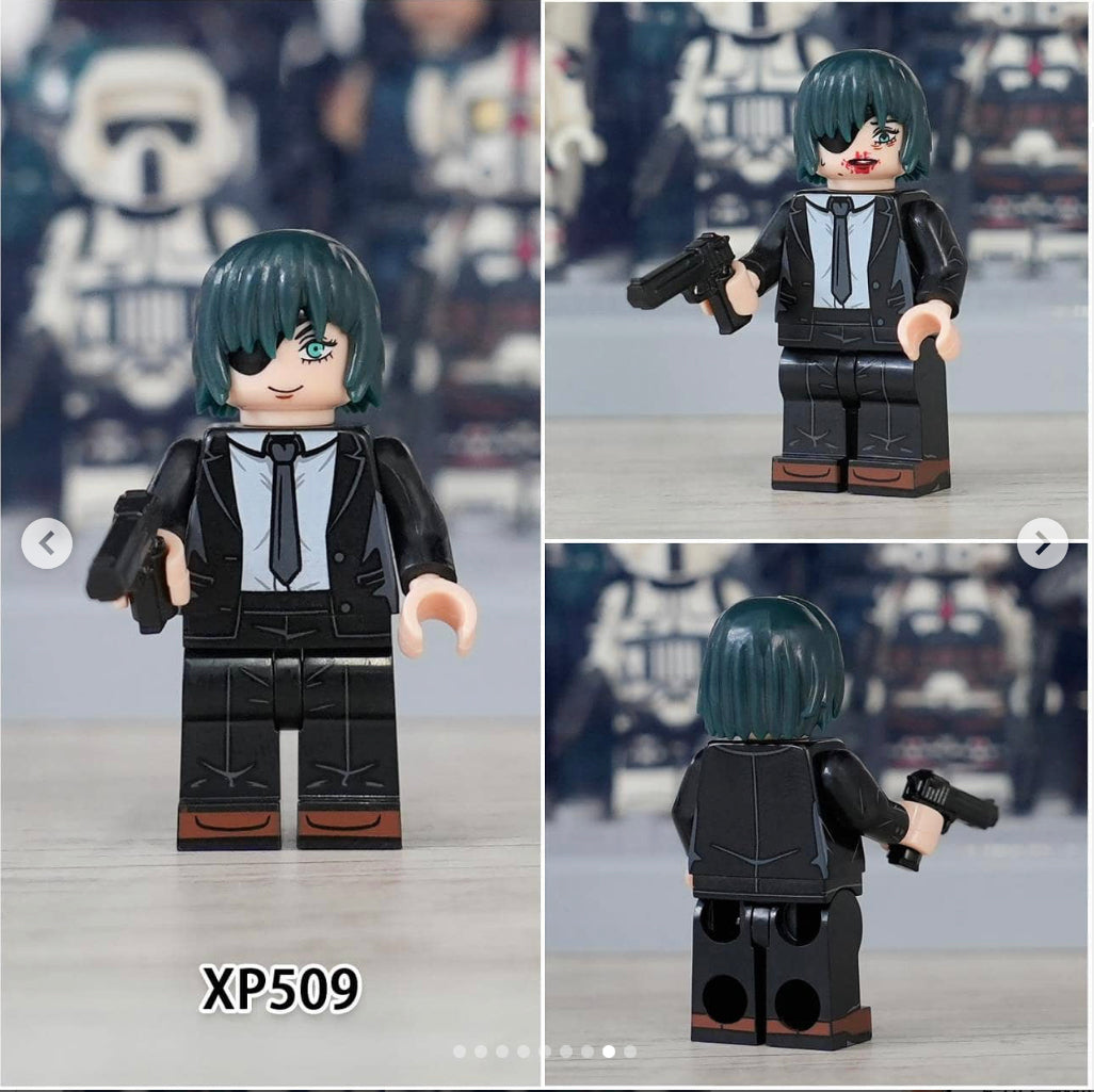 MINIFIGURE CHAINSAW MAN "HIMENO" Custom