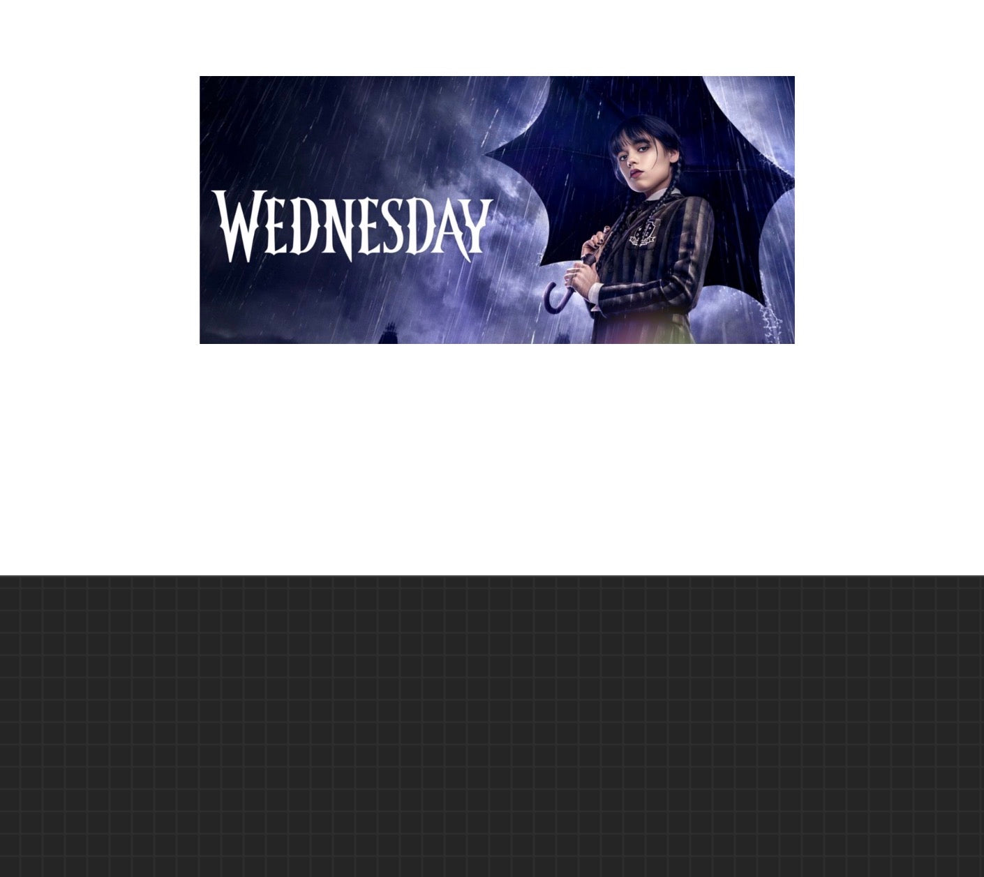 WEDNESDAY MINIFIGURES