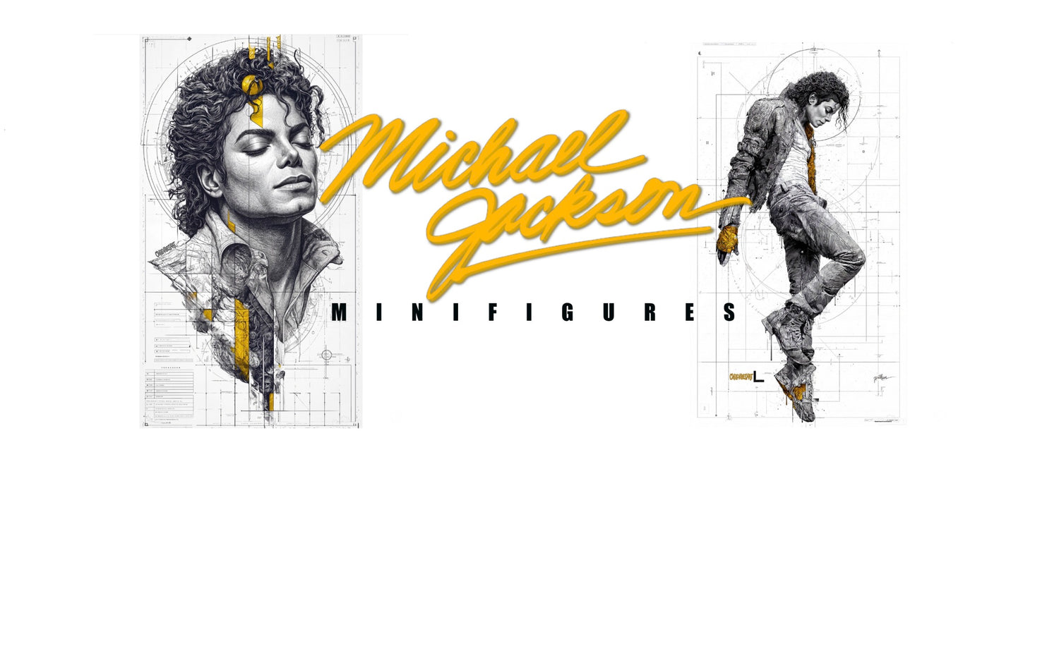MICKAEL JACKSON MINIFIGURES
