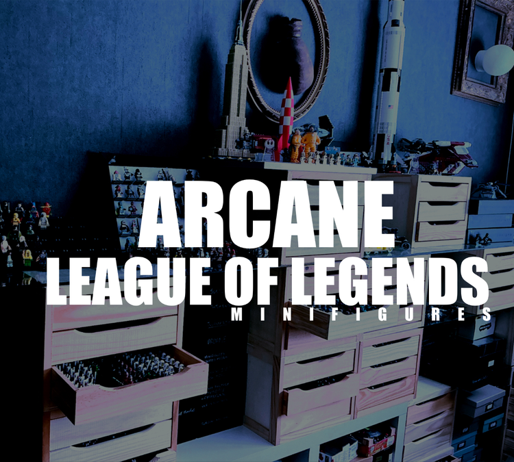 ARCANE,LEAGUE OF LEGENDS MINIFIGURES