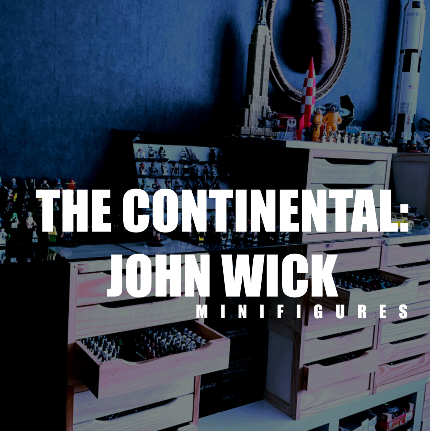 THE CONTINENTAL: JOHN WICK MINIFIGURES