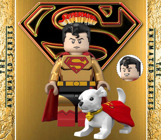 PREVENTE MINIFIGURE DC COMICS UNIVERS: SUPERMAN GOLD Custom Disponibilité fin Octobre 2026