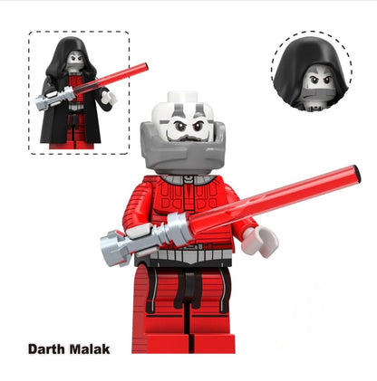 PREVENTE MINIFIGURE STAR WARS UNIVERS: DARK MALAK Custom Disponibilité juin 2026
