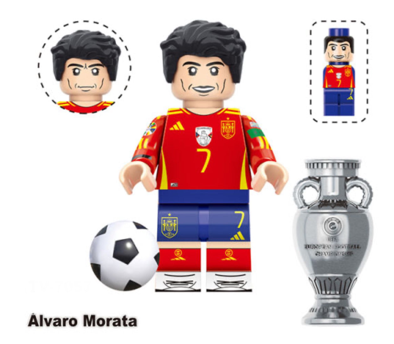 MINIFIGURE FOOTBALL UNIVERS ⚽️: ALVARO MORATA custom