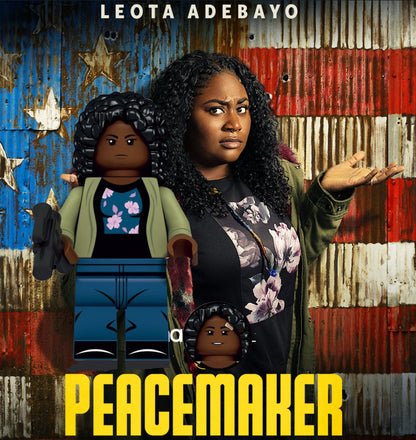 PREVENTE ♥️♥️♥️MINIFIGURE DC UNIVERS : LEOTA ADEBAYO ♥️♥️♥️custom Disponibilité fin Novembre 2025