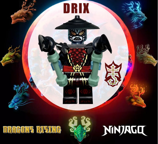 MINIFIGURE NINJAGO UNIVERS: DRIX FORBIDDEN FIVE CUSTOM