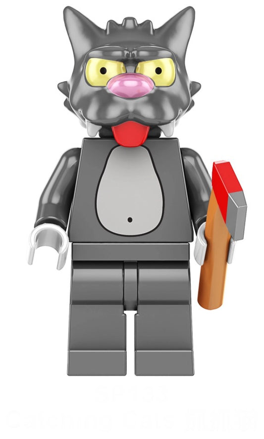 MINIFIGURE THE SIMPSON UNIVERS : SCRATCHY custom