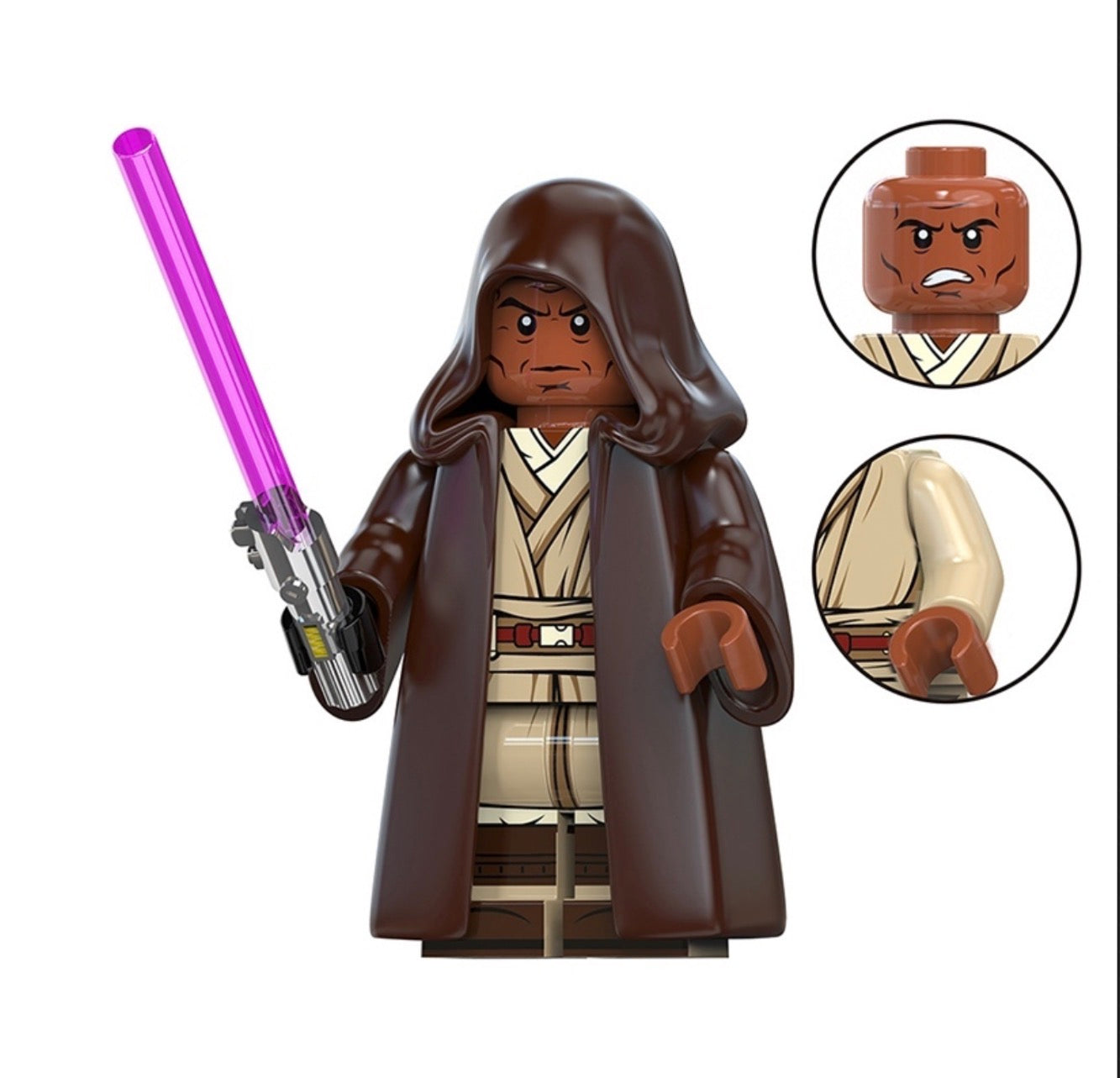 MINIFIGURE STAR WARS UNIVERS: 187th MACE WINDU  Custom