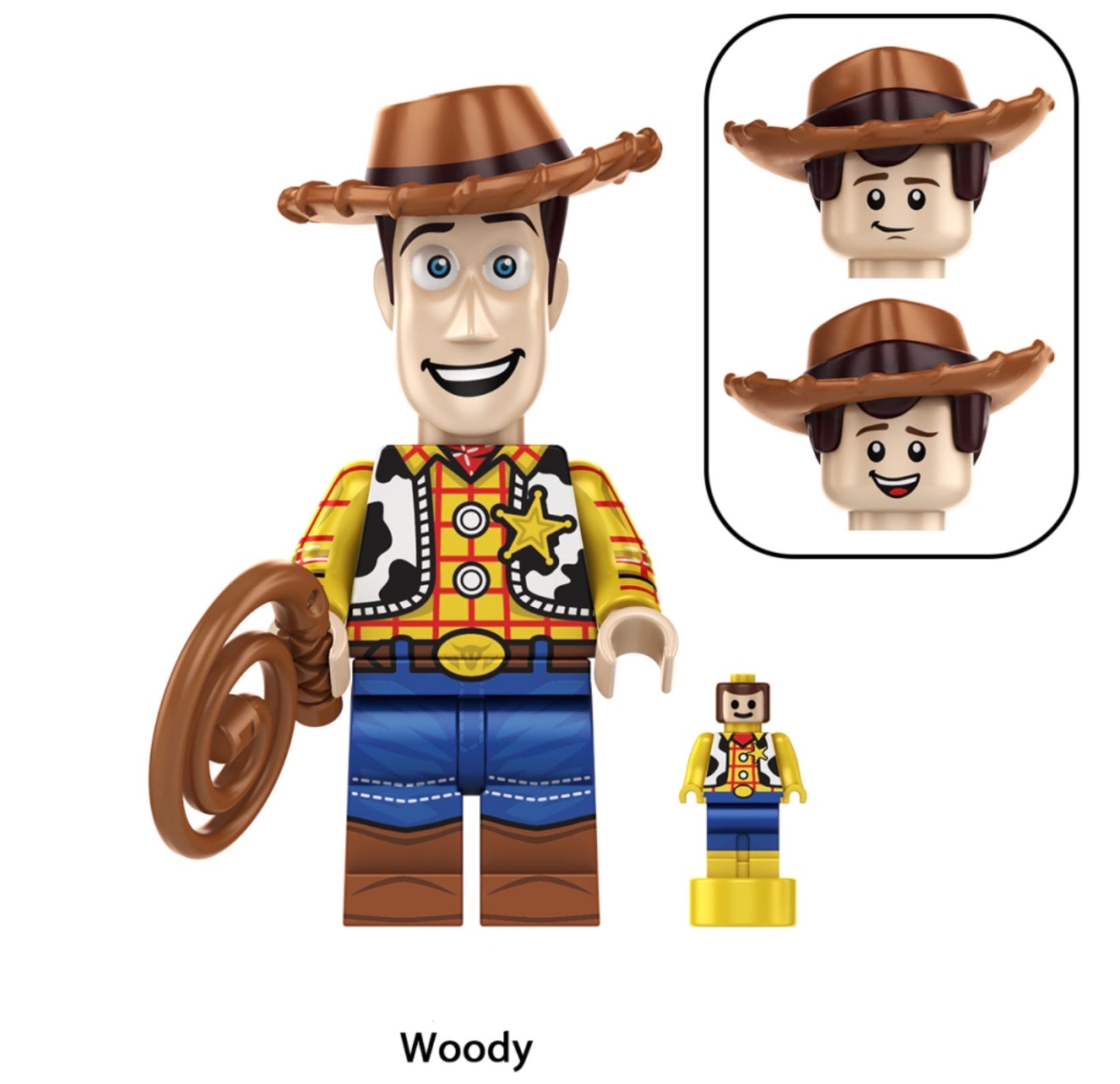 PREVENTE MINIFIGURE DISNEY TOY STORY UNIVERS: WOODY CUSTOM Disponibilité fin septembre 2026