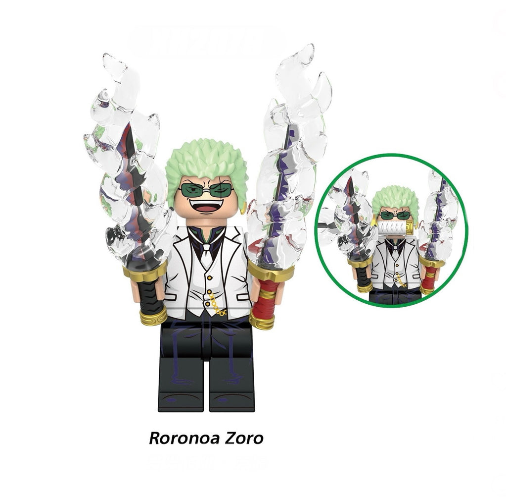 PREVENTE♥️♥️MINIFIGURE ONE PEACE: RORONOA ZORO ♥️♥️custom Disponibilité fin Décembre 2024