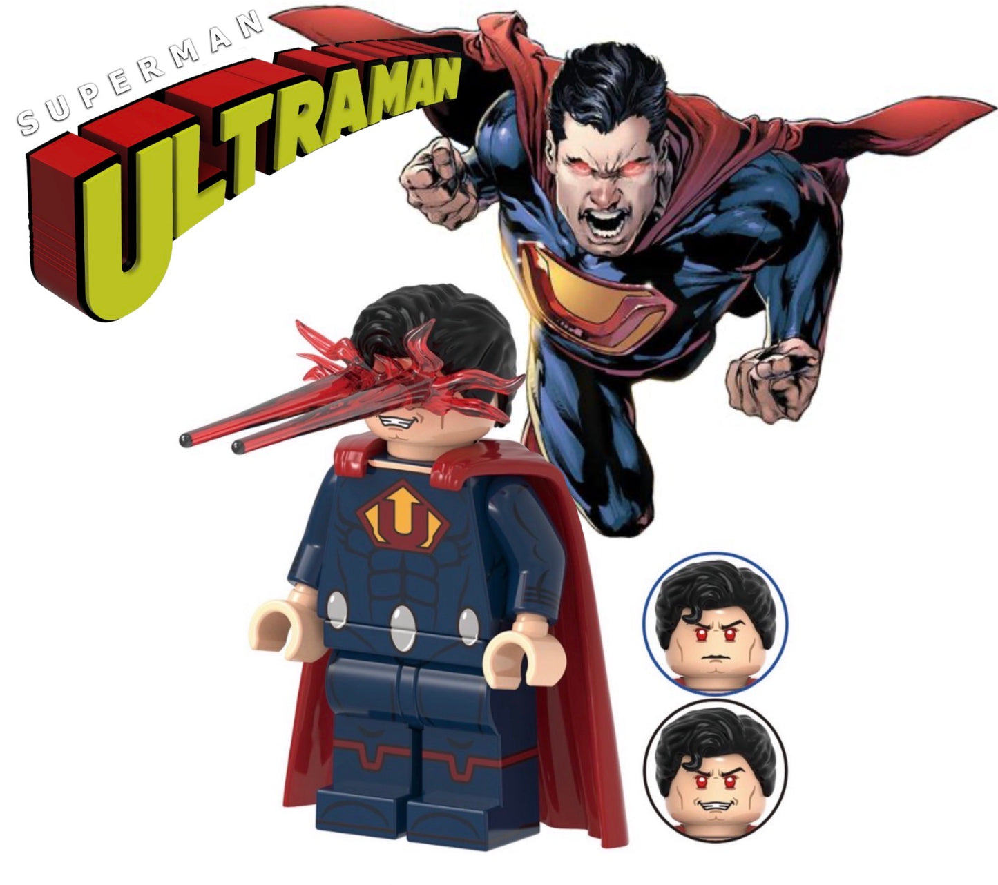 PREVENTE MINIFIGURE DC UNIVERS: SUPERMAN ULTRAMAN Custom Disponibilité fin juin 2026