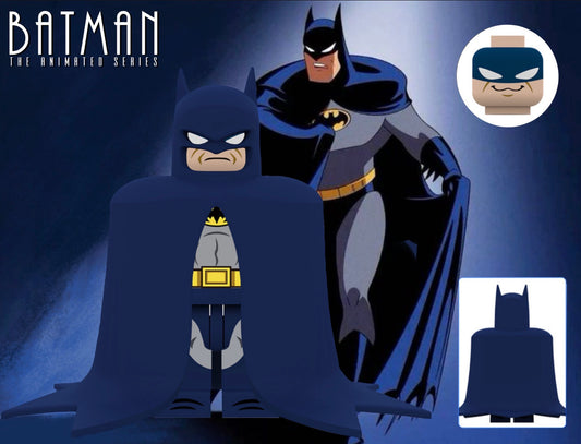 PREVENTE MINIFIGURE DC UNIVERS: THE BATMAN "Blue" ANIMATED SERIES Custom Disponibilité juillet 2026