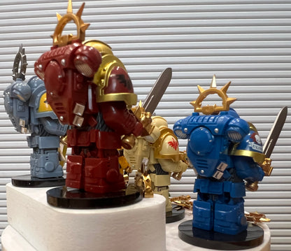 MINIFIGURE WARHAMMER 40K UNIVERS: IMPÉRIAL FISTES BLADEGUARD VÉTÉRAN custom