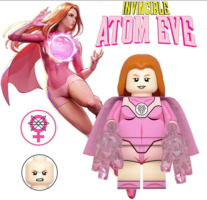 PREVENTE MINIFIGURE INVINCIBLE UNIVERS : ATOM ÈVE custom Disponibilité début juin 2026