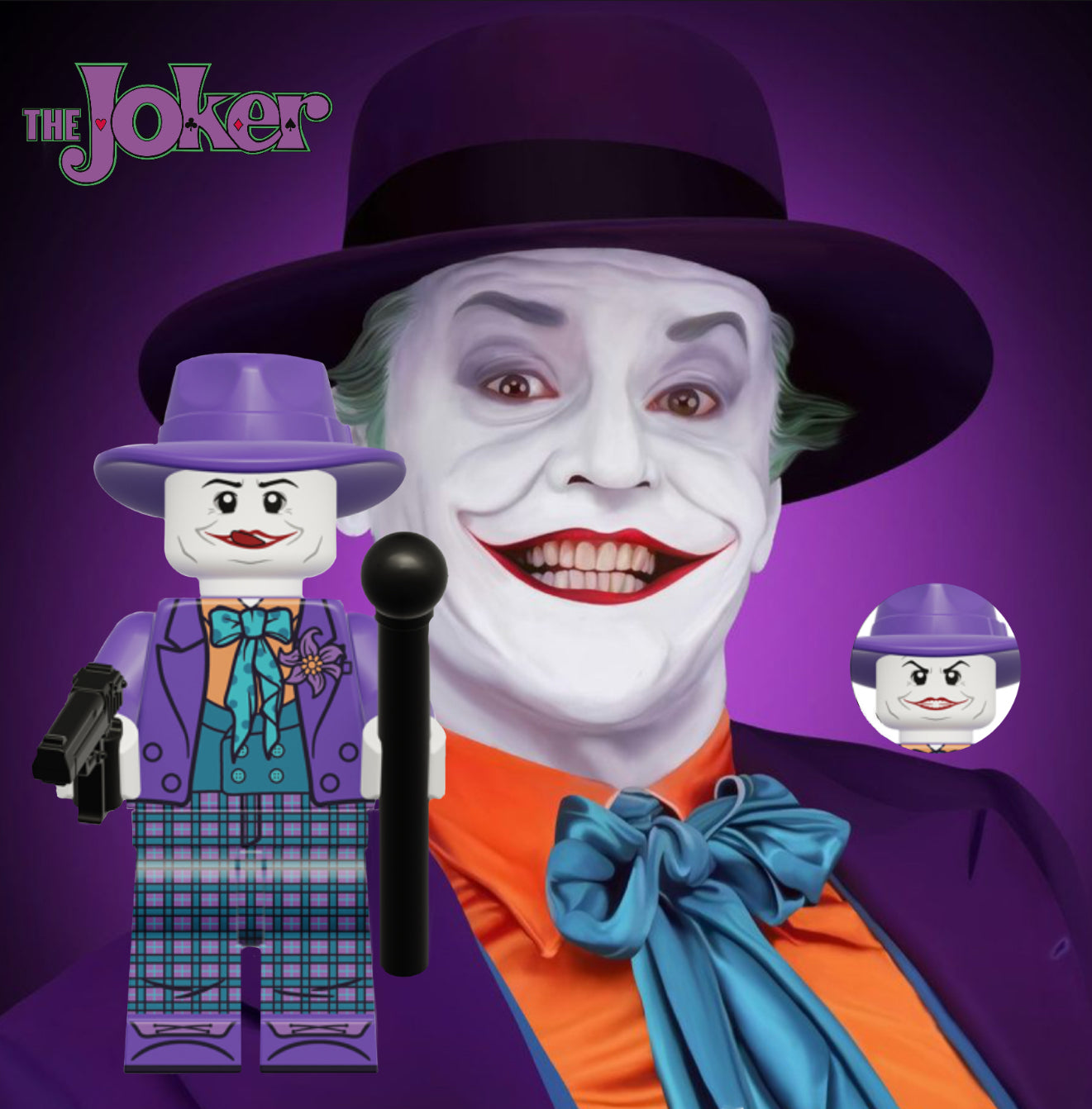 MINIFIGURE DC UNIVERS : THE JOKER custom