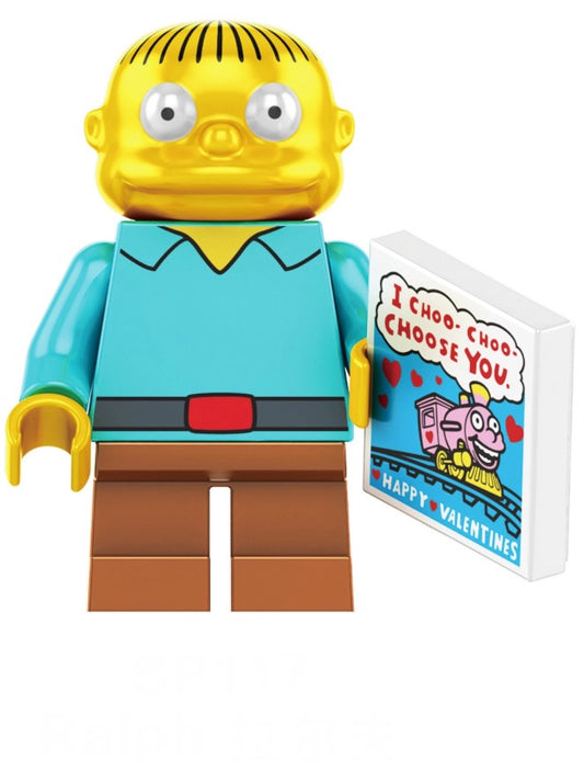 MINIFIGURE THE SIMPSON UNIVERS : RALPH WIGGUM custom