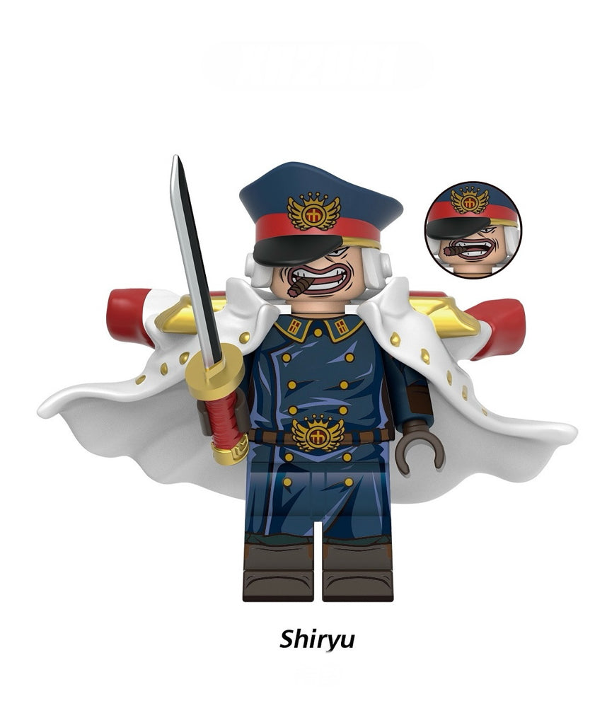 PREVENTE♥️♥️MINIFIGURE ONE PEACE: SHIRYU ♥️♥️custom Disponibilité fin Décembre 2024