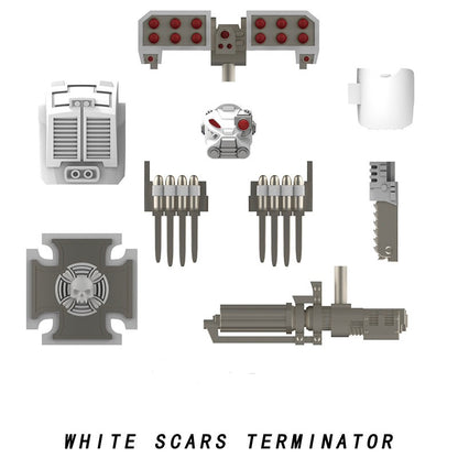 ⭐️⭐️⭐️MINIFIGURE WARHAMMER 40K UNIVERS: WHITE SCARS TERMINATOR ⭐️⭐️⭐️custom